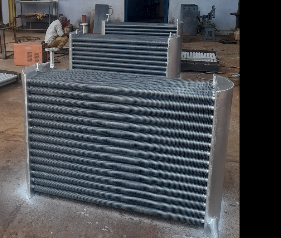 Fin tubes Aluminum Steam Radiator Dryer Machine