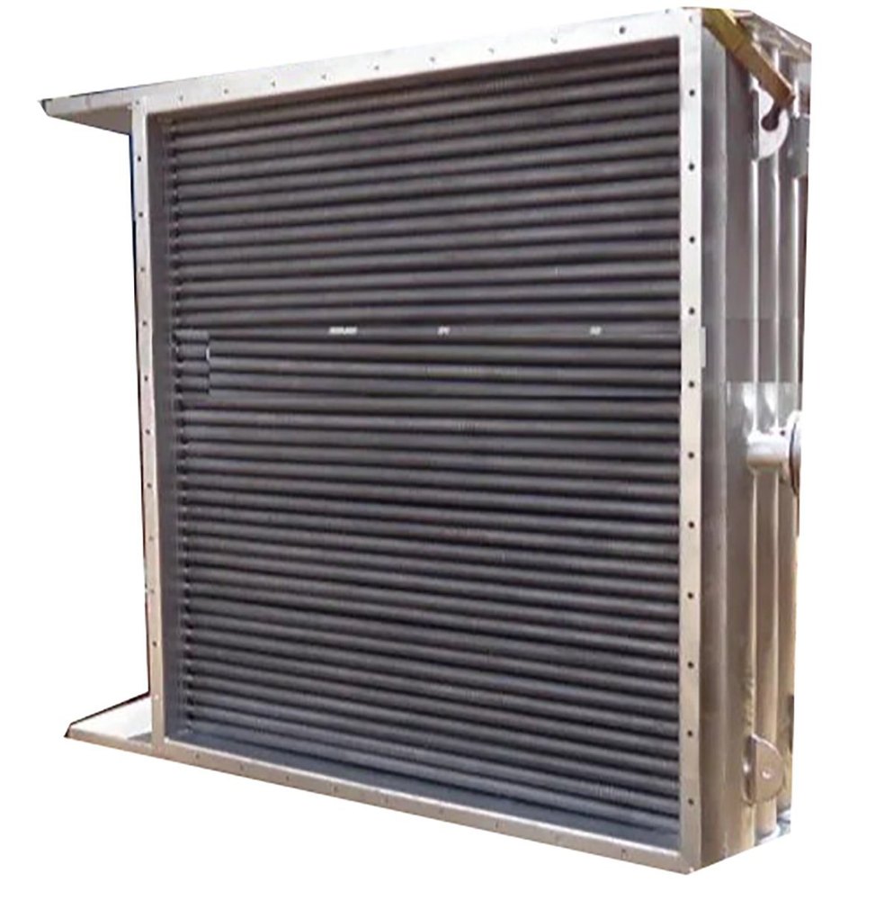 150psi Square Stainless Steel Steam Radiator, For Oil Cooling, Capacity: 1000 Lpm