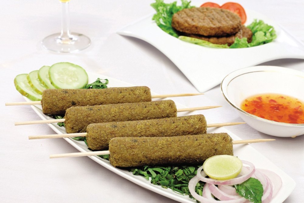 Veg Soya Seekh Kebab