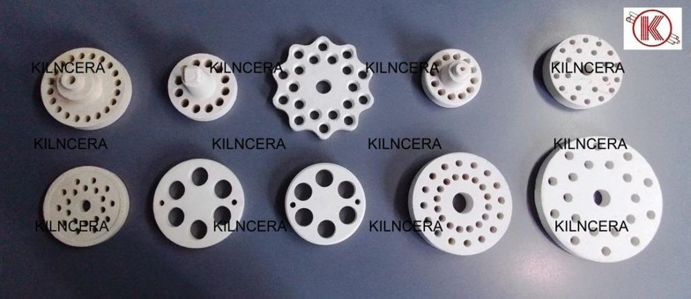 KILNCERA Alumina Radiant Heater Disc, For Heaters, Size: Ranging From 50mm To 145mm