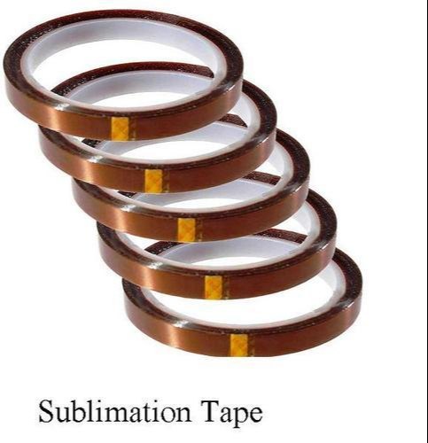 100 Meters Brown Sublimation Heat Tape, Thickness: 10 mm, Size: 100 Meter Round