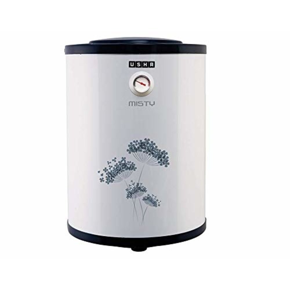 Storage Usha Geyser 25 Ltr, White, Model Name/Number: Misty