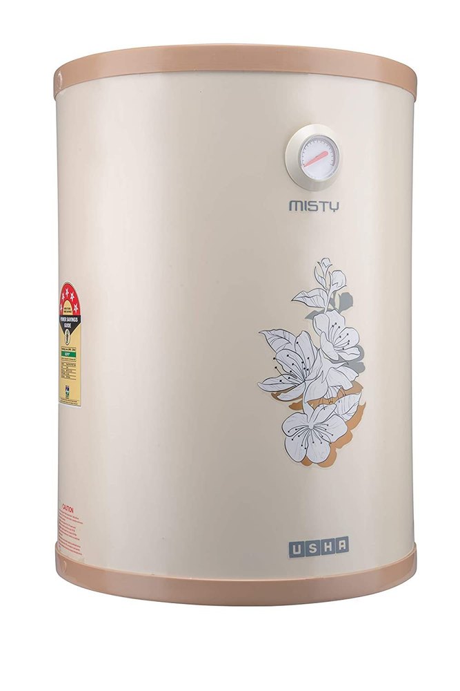 Usha Misty 15 L 5 Star Storage Water Heater, Ivory