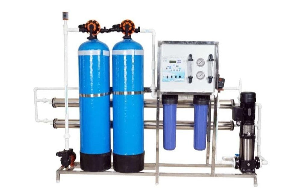 1000 LPH Commercial Reverse Osmosis System, FRP