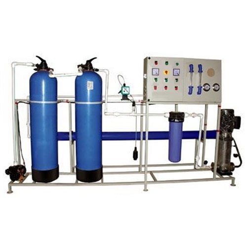 Raindrops Semi-Automatic Industrial Reverse Osmosis Plant, RO Capacity: 500 LPH