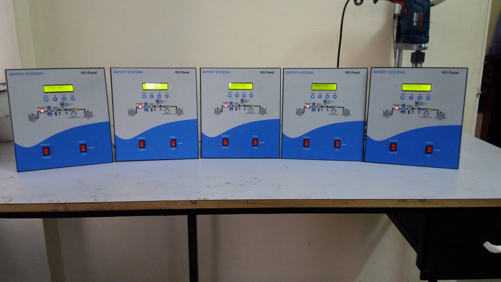 SS Powder coating Reverse Osmosis Plant Controller, For Water Purification, RO Capacity: 500-1000 (Liter/hour)