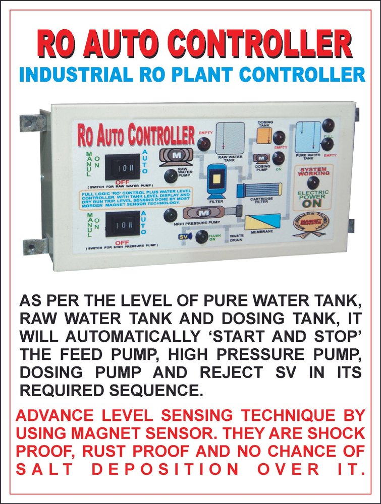 Single Phase RO Plant Auto Controller img