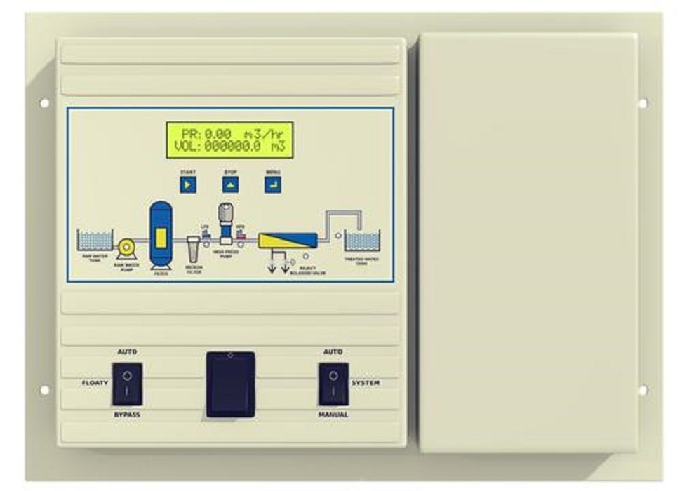 Astero 2000 (Liter/hour) Digital RO Controller, Stainless Steel