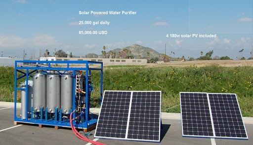 RO Capacity: 500 (Liter/hour) Solar R.O Plant, FRP