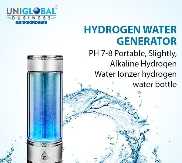 1 L Hydrogen Generator Water Bottle, Water Storage Capacity: 400 ML img