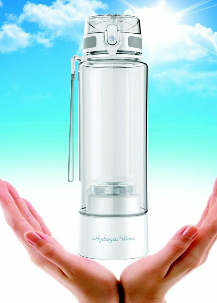 White Hydrogen Bottle