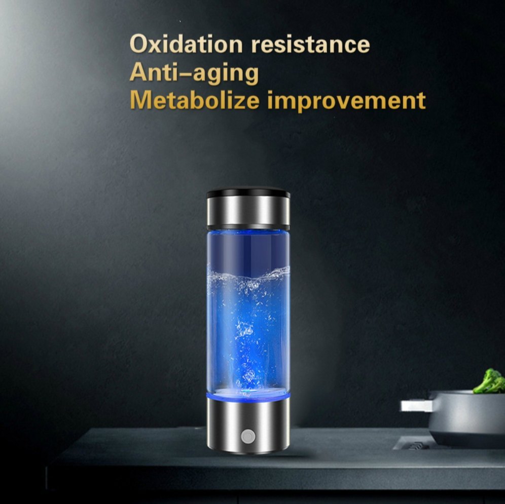 Hydrogen Water Bottle With Inhaler