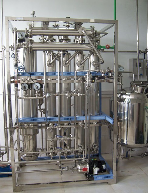 Shreyans Stainless Steel Pharmaceutical Water System, For Industry, Water Storage Capacity: 2000 L