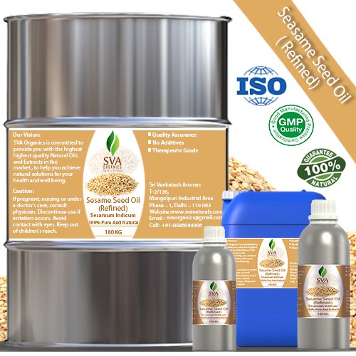 Sesame Seed Oil (Refined), Packaging Type: Drums, Bottles, Packaging Size: 180 Kg