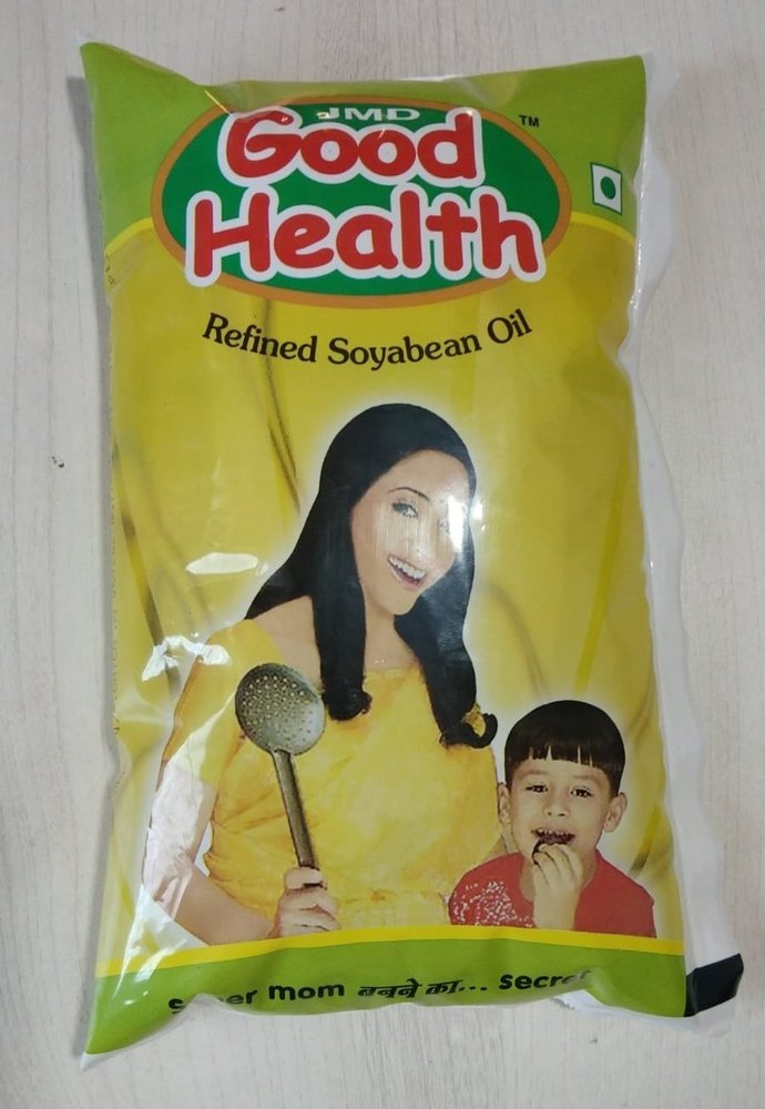 1L Good Health Refined Soyabean Oil, Pouch, Packaging Size: 1 litre