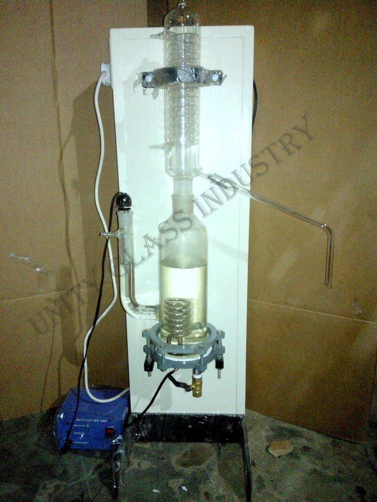 Borosilicate Glass Distillation Unit, Capacity: 5 Liter img