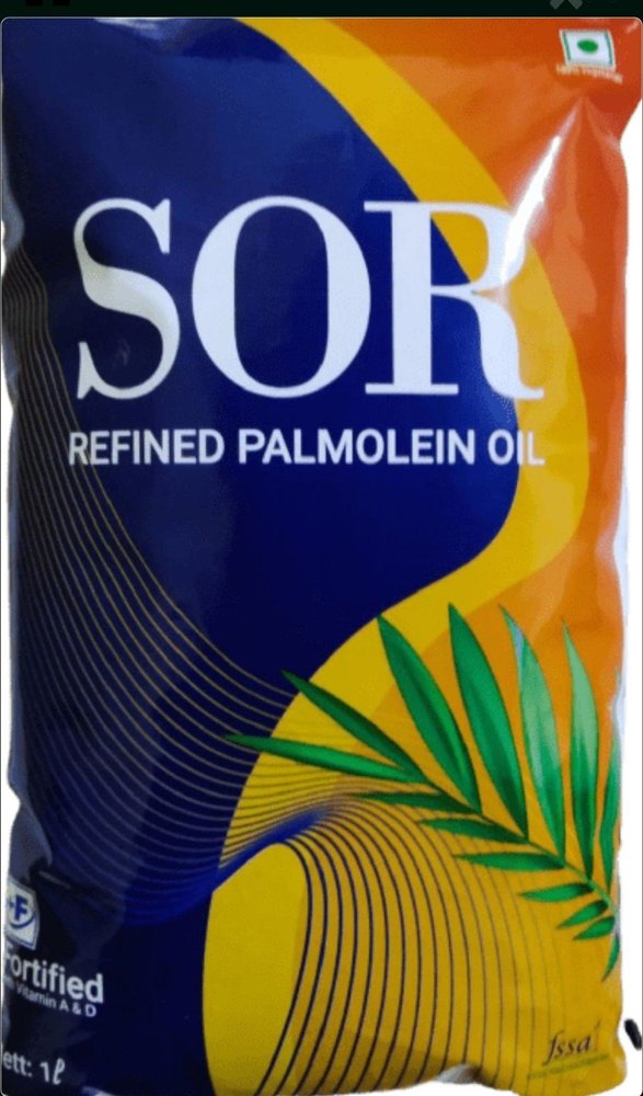 Mono Saturated SOR Refined Palm Oil, Packaging Type: Pouched, Packaging Size: 1 litre