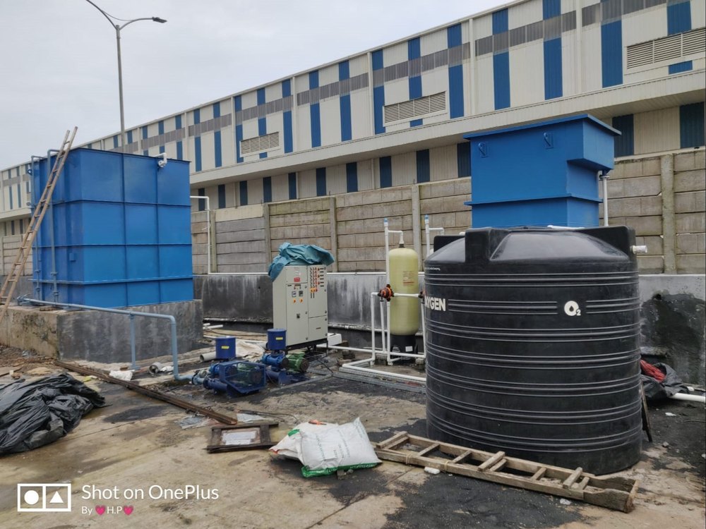 50 KLD Sewage treatment plant