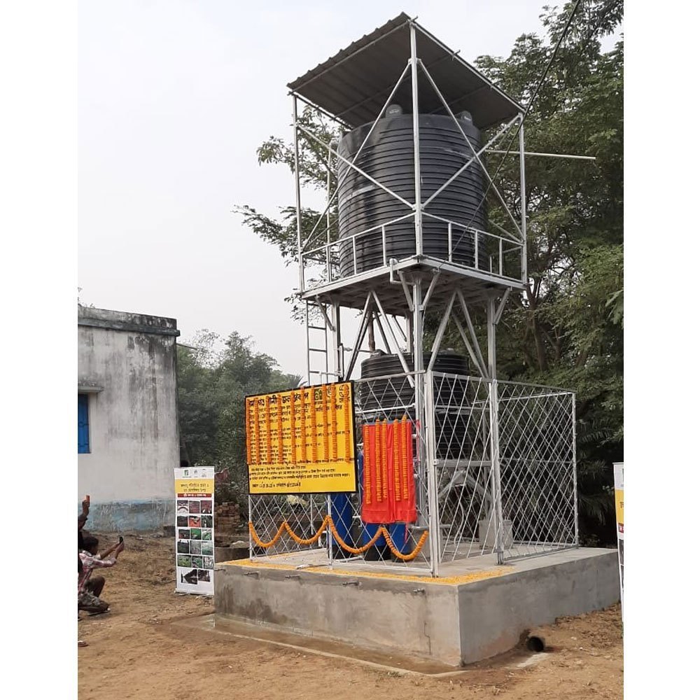 RO Stainless Steel 5000 LPH Water Distribution Plant, For Commercial