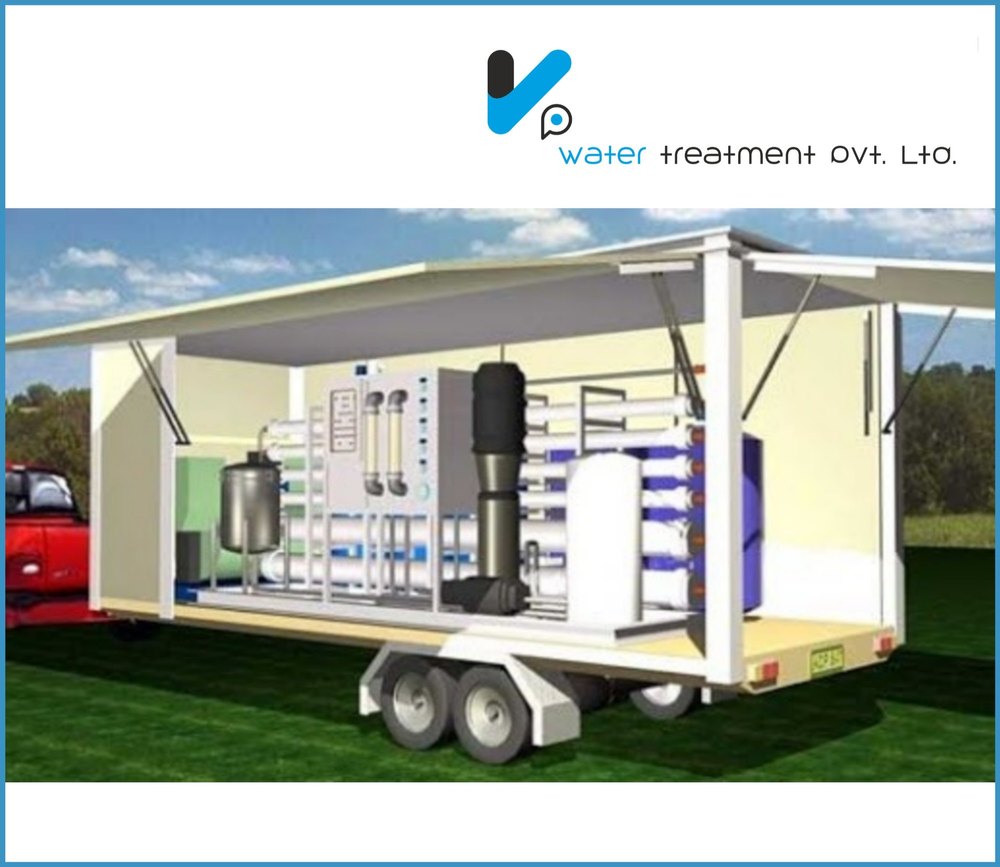 Mobile Water Treatment Plant, Capacity: 2000 Lph img