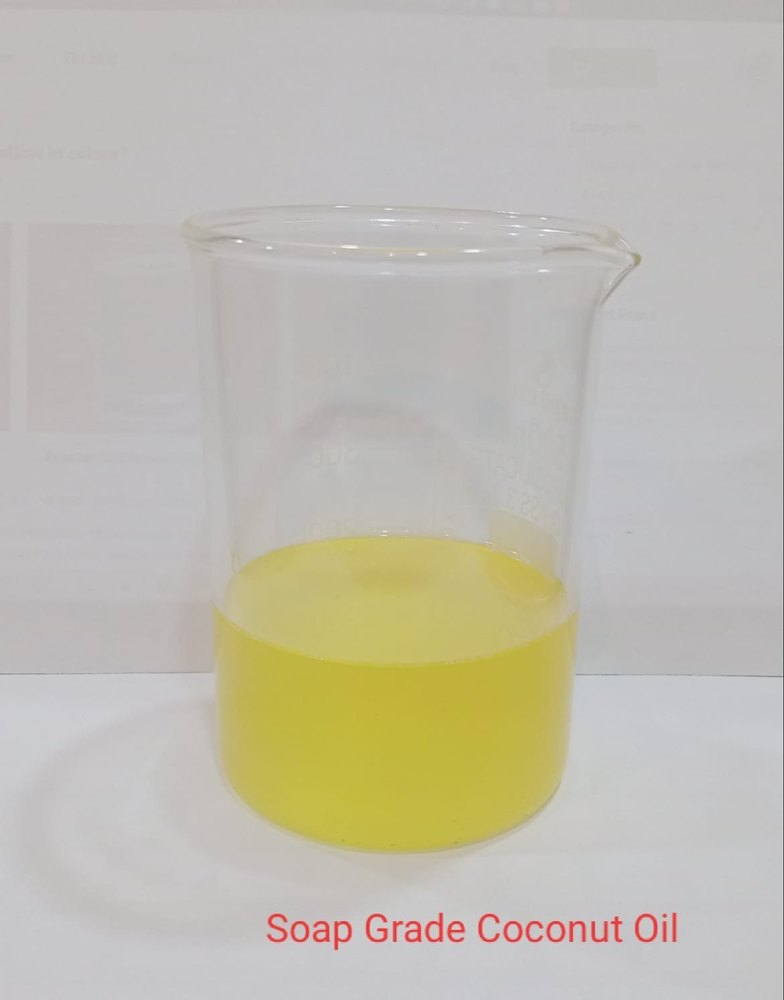 TS AROMATICS 2nd grade coconut oil for handmade soap and cosmetics, For Personal Care, Skin Care