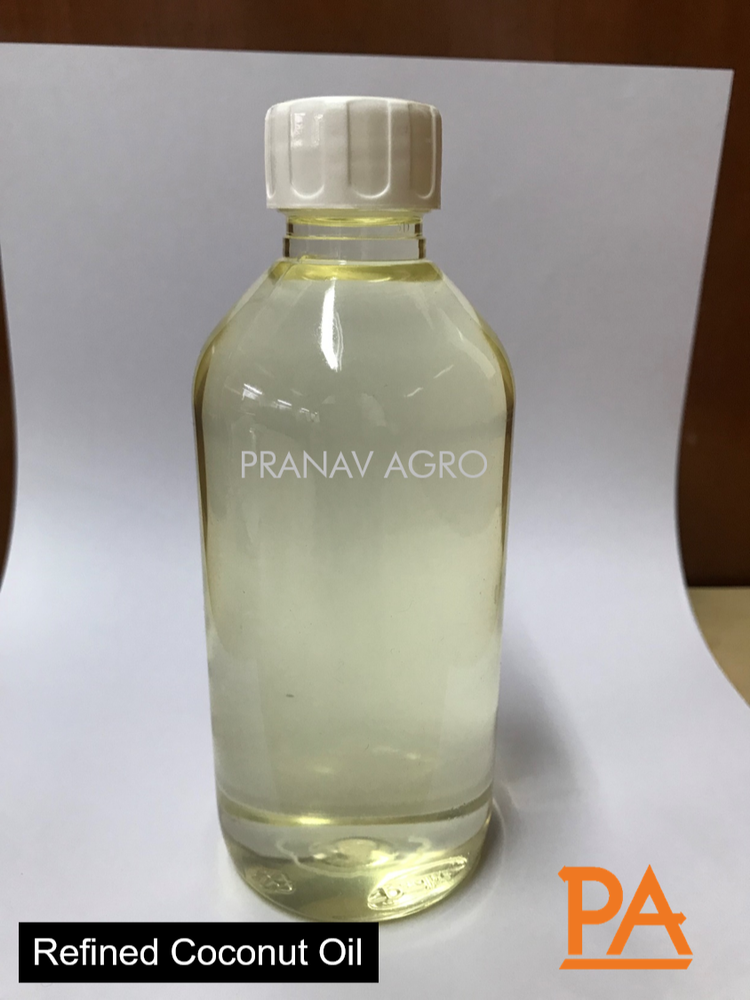 Pranav Agro 200 KG HDPE Barrel Refined Coconut Oil