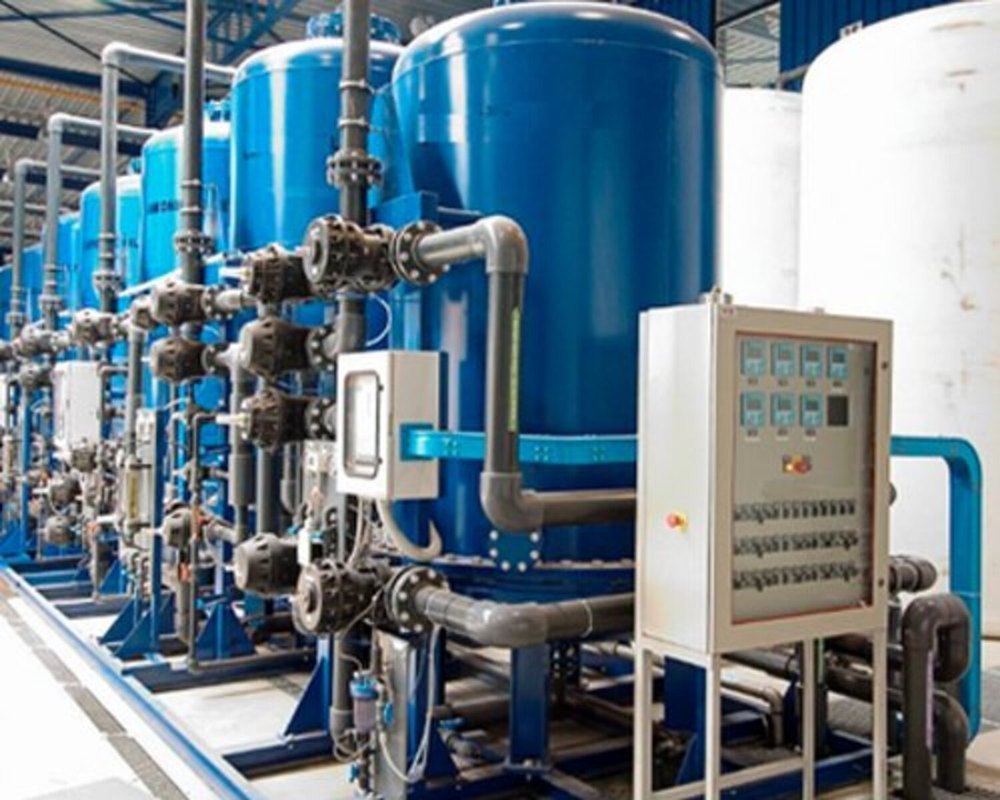 500 m3/hour Industrial Effluent DM Water Plant, Automation Grade: Semi-Automatic