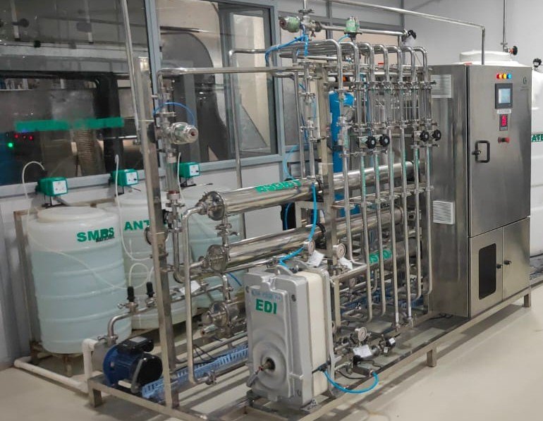 Pharmaceutical Industry High Purity Water Generation System, Capacity: Customizable