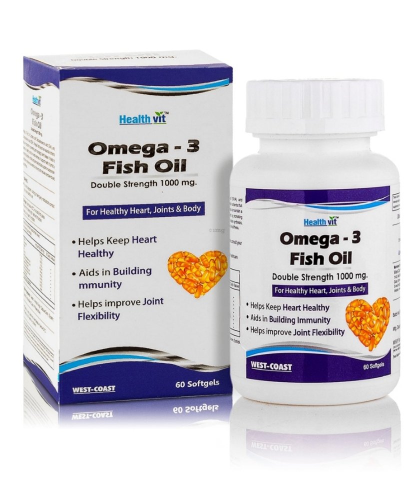 Omega 3 Fish Oil, Packaging Type: Plastic Bottle, Packaging Size: Box Size