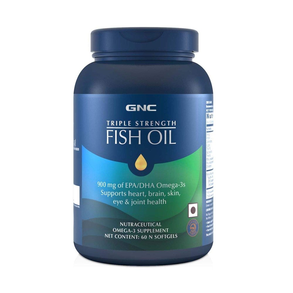 GNC Fish Oil 60 Softgel 60 Servings