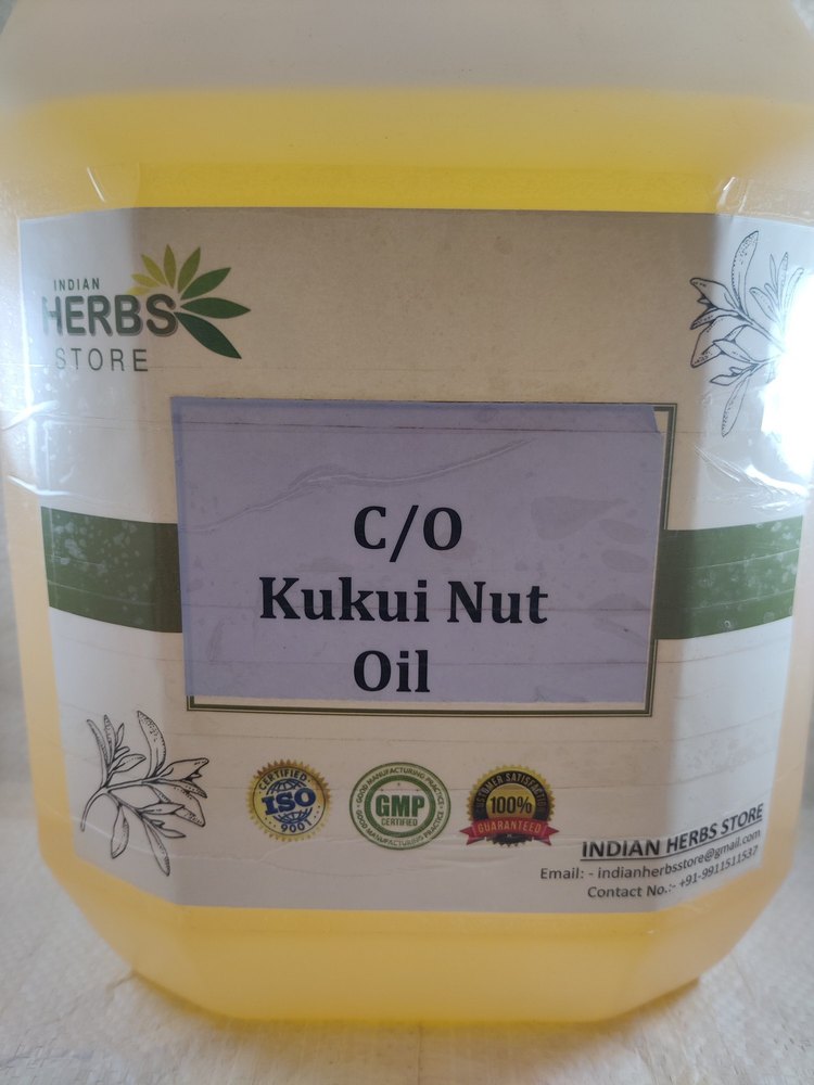 Cold Pressed Kukui Nut Oil, For Cosmetic