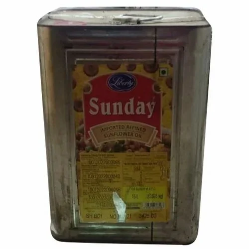 Sundrop Mono Saturated Vitamin A Sunday Imported Sunflower Oil, , Packaging Type: Plastic Bottle, Packaging Size: 5 litre
