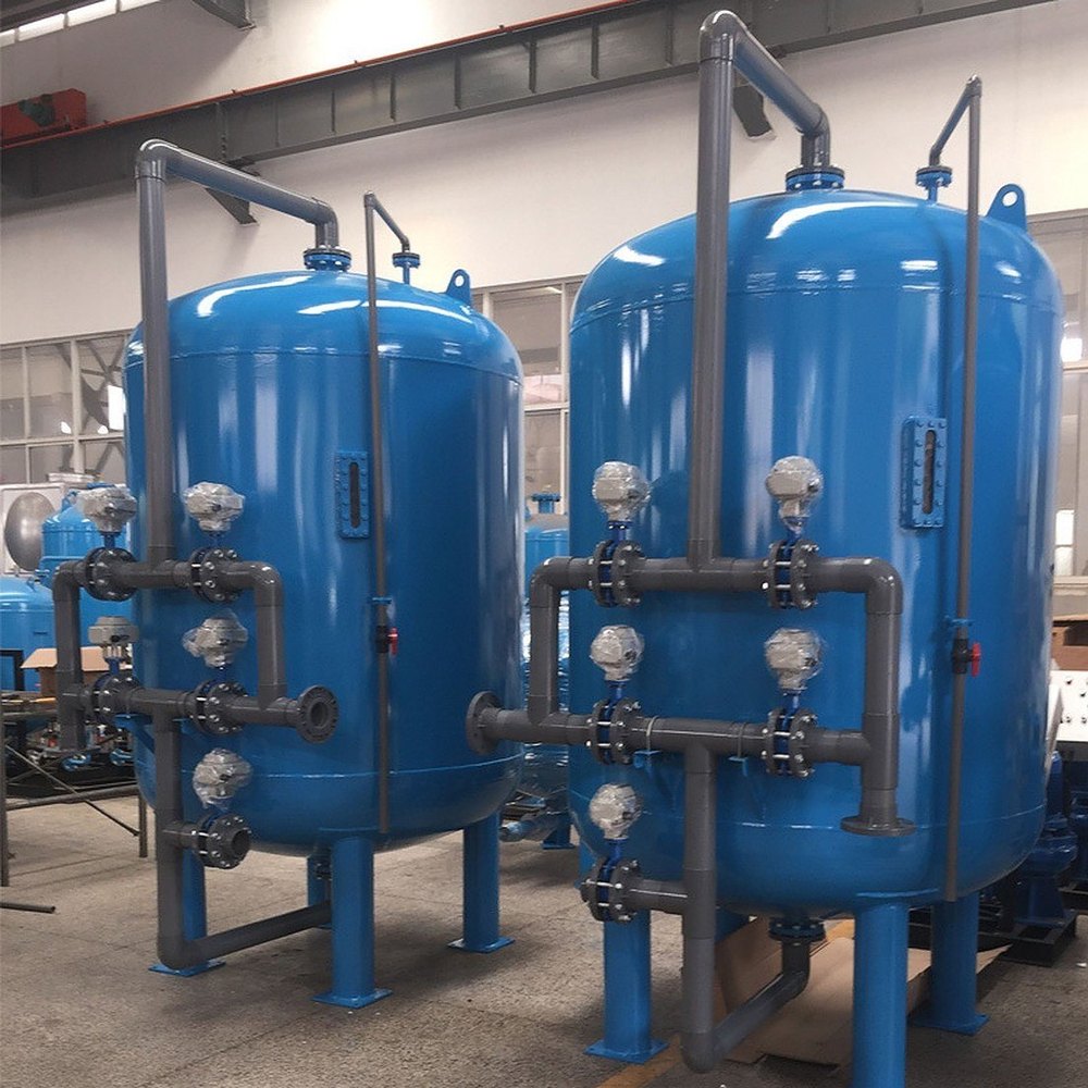 Industrial Sand Filter Pressure Vessel, Vessel Height: 1600-1800 mm, 800-1000 mm