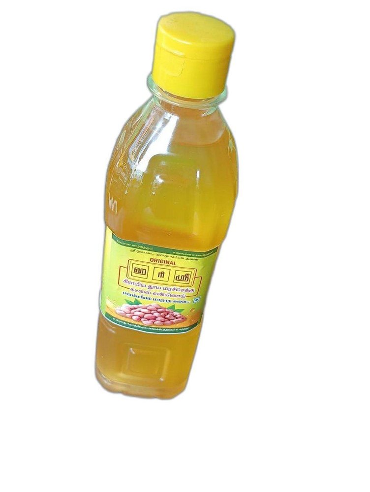 Liquid 500ml Harishri Groundnut Oil, For Cooking Purpose img