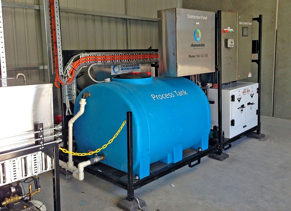 Ecoagulation Water Recycling System