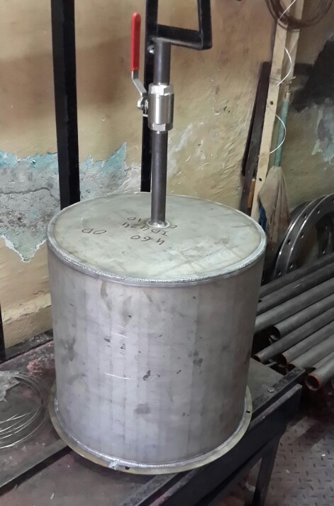 Gold Refinery Tank, Capacity: 200 Ltr img