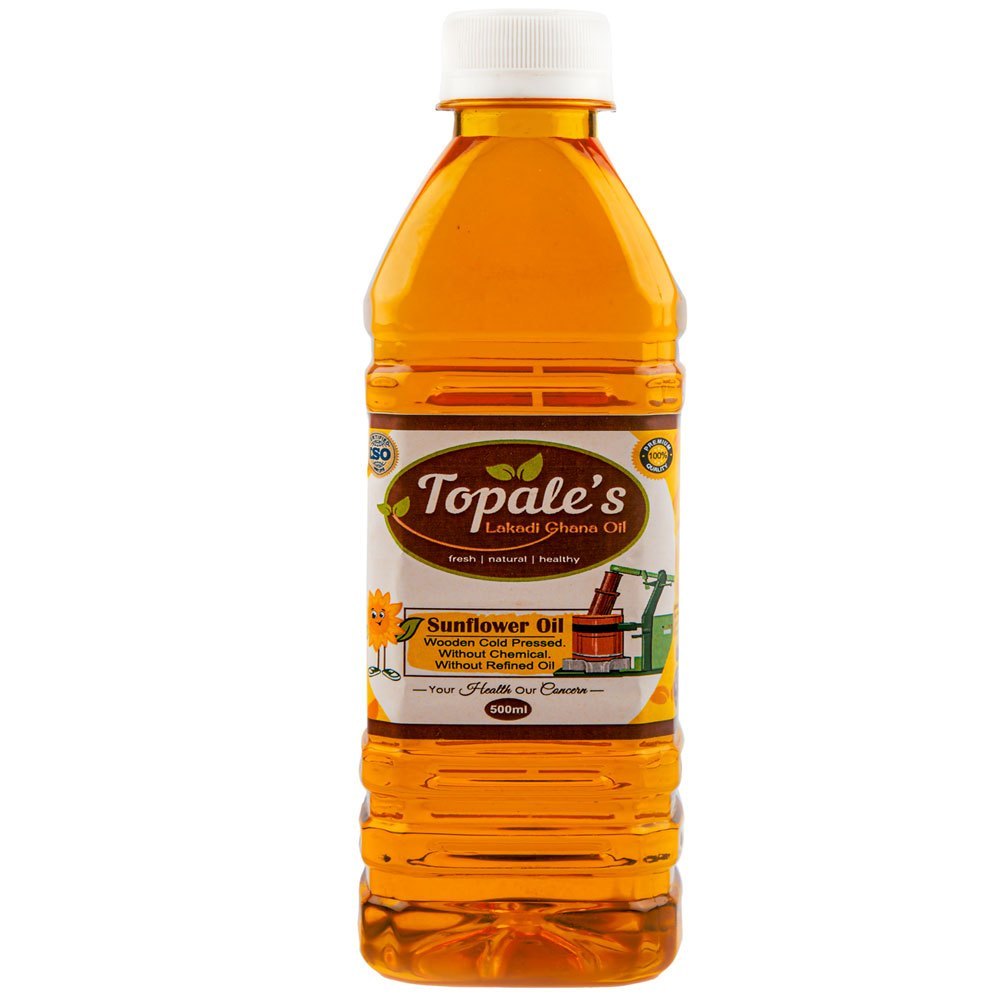 Mono Unsaturated Vitamin A 500ml Topale\'s Sunflower Oil, Packaging Type: Plastic Bottle