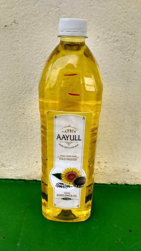 Aayull Virgin Sunflower Oil, Packaging Type: Plastic Bottle img