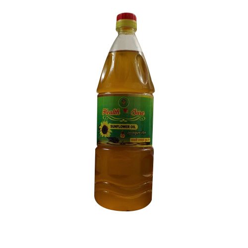 Health Sure Virgin Sunflower Oil, Packaging Type: Plastic Bottle, Packaging Size: 1 litre